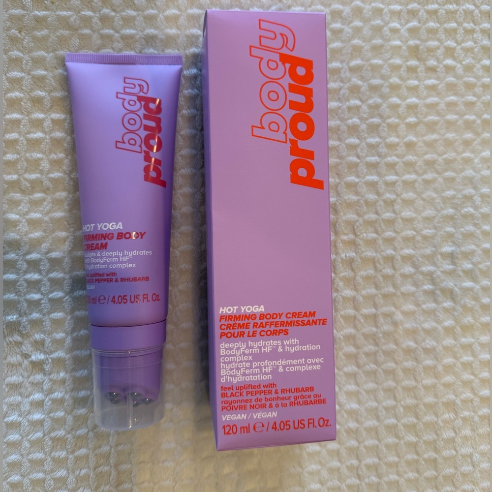 Body Proud - The Hot Yoga - Tummy & Arms Firming Body Cream, 4.05 oz